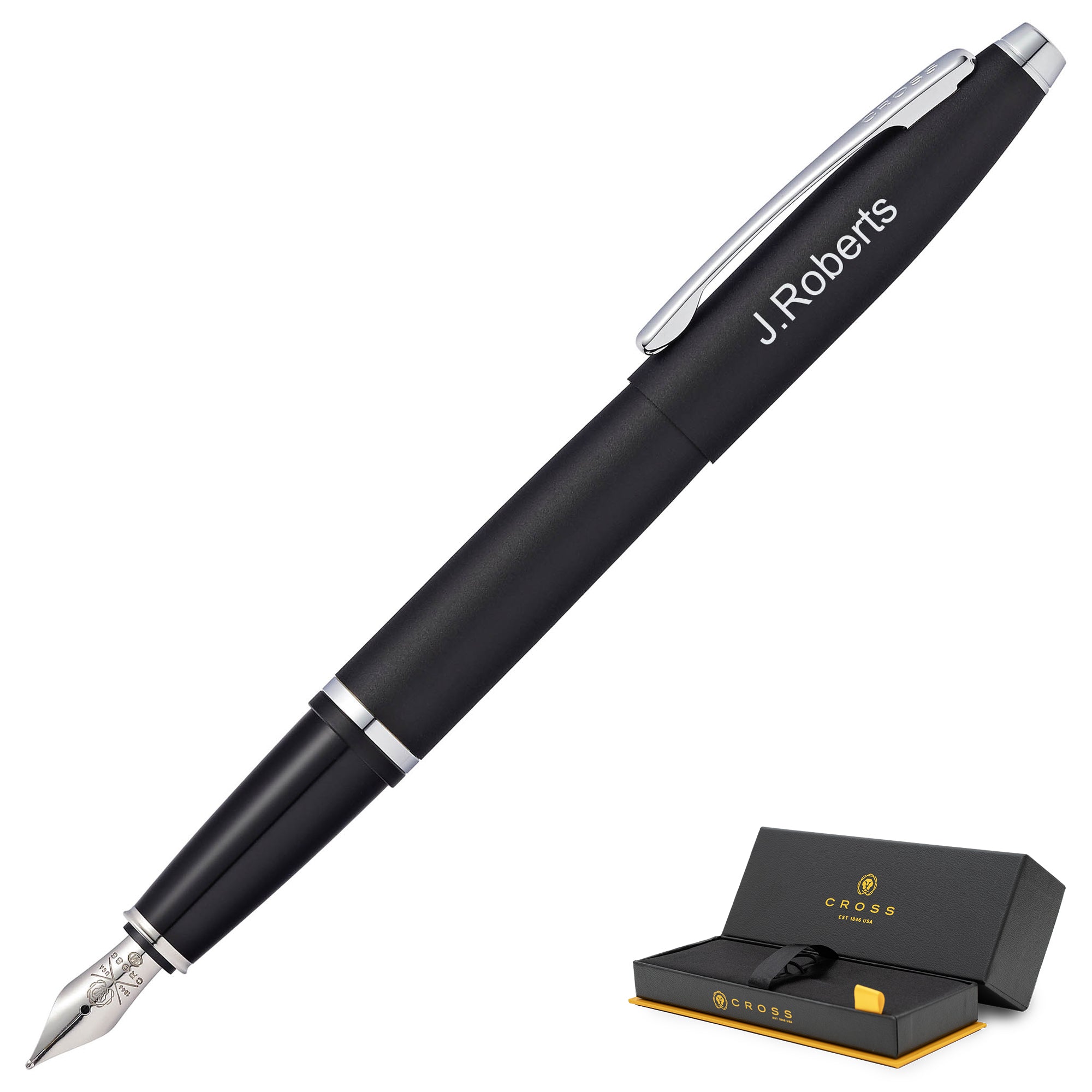 Cross Calais Fountain Pen - Black
